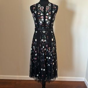 Needle & Thread 🪡 Embellished Floral Tull Dress